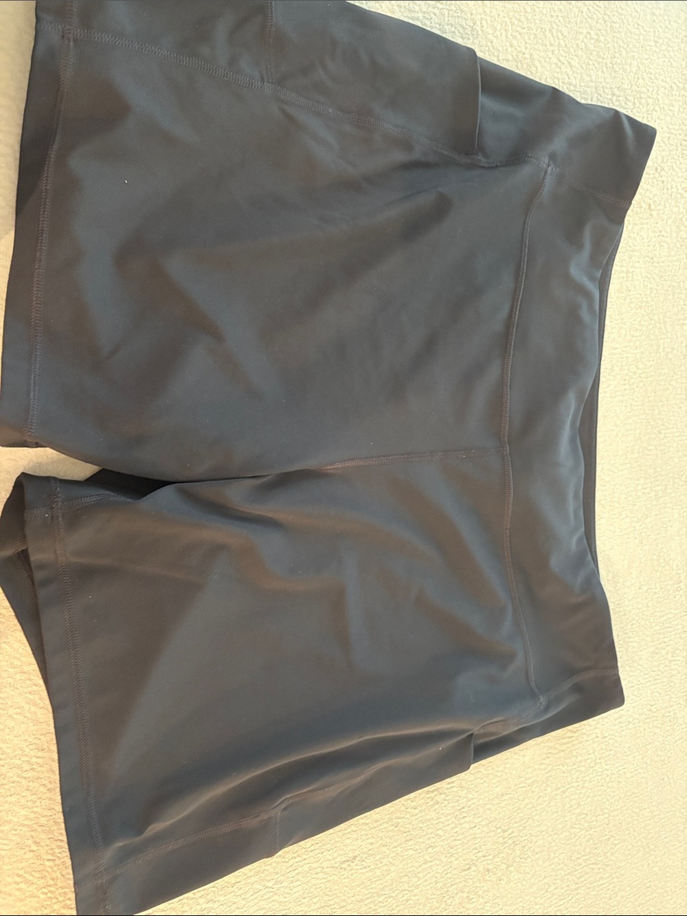 tek gear Black High-Rise Bike Shorts